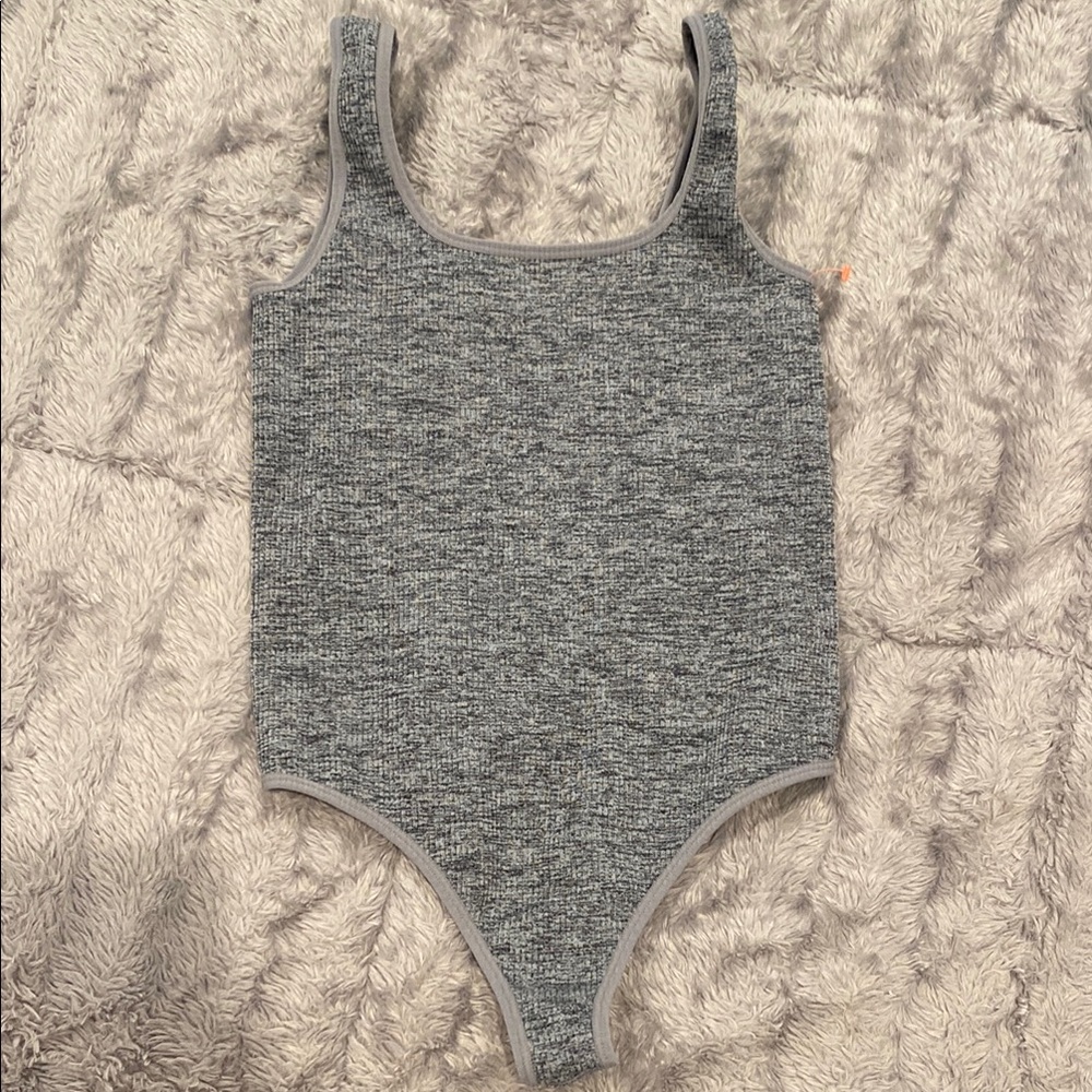NEW Gray One Piece bodysuit